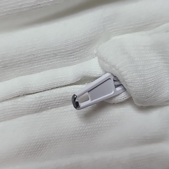 L'ovedbaby organic zipper footie white & lavender | Snap Footie Eggplant-Stone - Picture 15 of 16